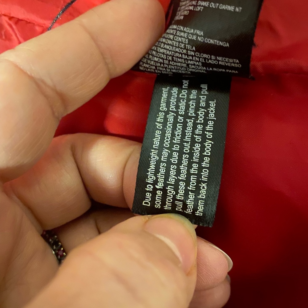 Sienastudio Packable Lightweight Down Sz L 2 inside pockets 2 outside pockets - Picture 6 of 9